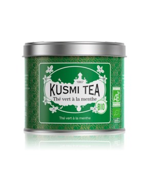 Kusmi Tea - Té Verde alla Menta - Bio - Sfuso - 100g