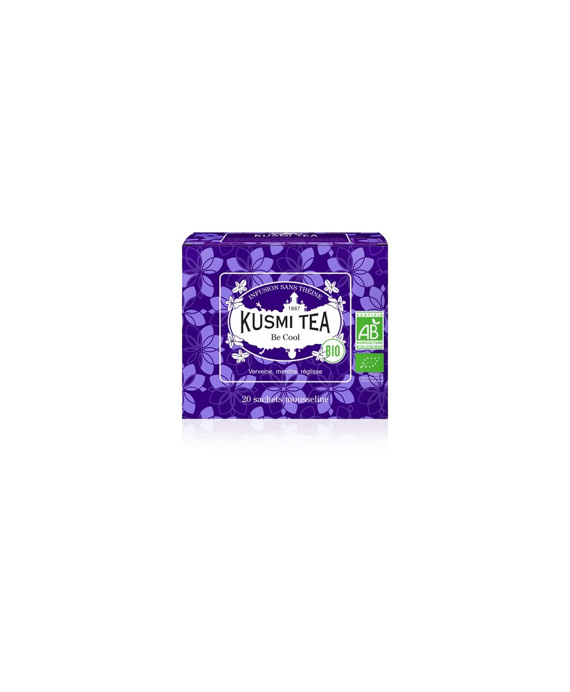 Shop online Be Cool Kusmi Tea in sachets. Tea French purifying quality teas. online shop Kusmi Tea Price