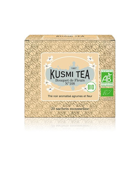 Kusmi Tea - Bouquet di Fiori N°108 - Bio - 20 Filtri - 40g