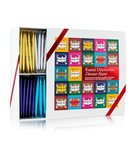 Discover Kusmi - 45 enveloped tea bags gift set - 90 gr