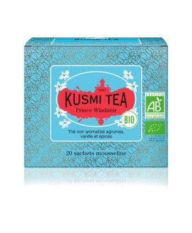 Vendita online Prince Vladimir Kusmi Tea in filtri. Tè Francese di qualità depurante in sacchetti. Shop on-line Kusmi