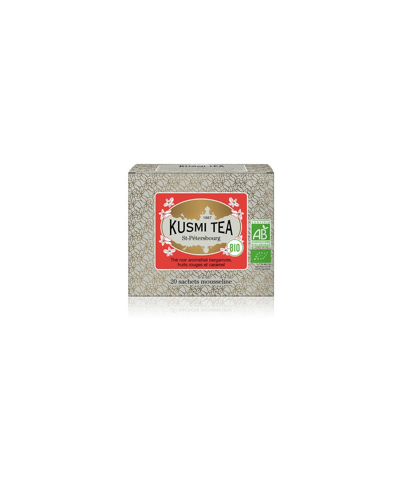 Kusmi Tea Vendita online Té nero St. Petersburg in filtri scatolina 20 sacchetti. The di qualità Kusmi Tea