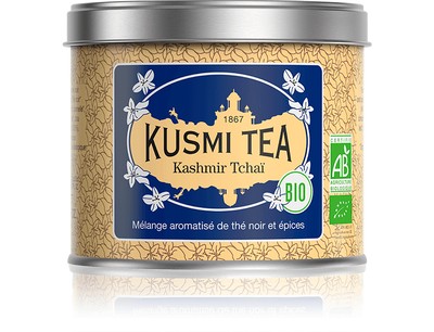 Kusmi Tea Vendita online Té nero Kashmir Tchai in foglie sfuso in scatola  di metallo. The di qualità sfuso. Kusmi Tea
