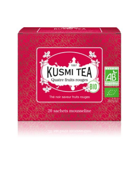 Shop online 4 red fruits Tea Kusmi Tea in sachets. Tea French purifying quality teas. online shop Kusmi Tea Price