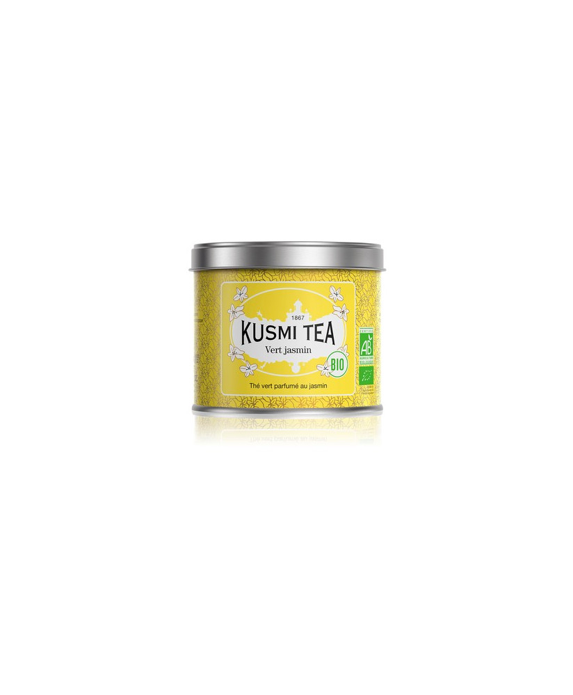 Shop online Jasmine Green Tea Kusmi Tea in leaf. Tea French purifying quality teas. online shop Kusmi Tea