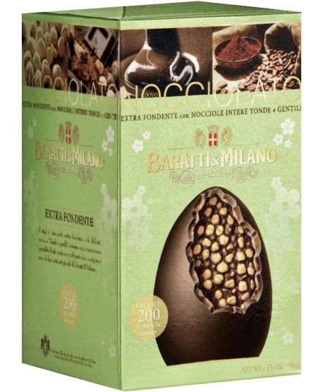 Baratti - Dark and Hazelnuts Egg - 550g