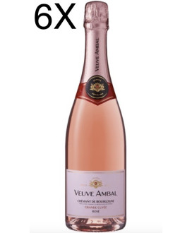 (3 BOTTLES) Veuve Ambal - Grande Cuvée Brut Rose' - Crémant de Borgogne - 75cl