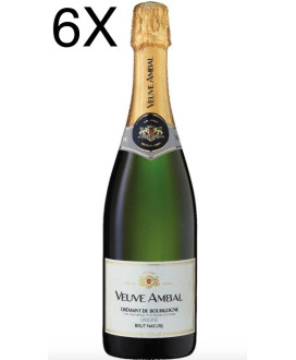 (3 BOTTLES) Veuve Ambal - Origine - Brut Nature - Crémant de Bourgogne - 75cl