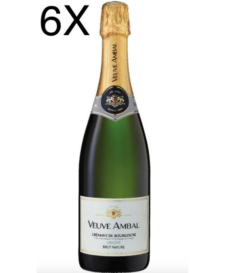 (3 BOTTLES) Veuve Ambal - Origine - Brut Nature - Crémant de Bourgogne - 75cl (3 BOTTLES) Veuve Ambal - Origine - Brut Nature - Crémant de Bourgogne - 75cl