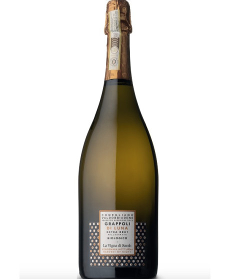La Vigna di Sarah - Grappoli di Luna 2021 - Extra Brut Millesimato Biologico - Prosecco Valdobbiadene Superiore DOCG - 75cl La Vigna di Sarah - Grappoli di Luna 2021 - Extra Brut Millesimato Biologico - Prosecco Valdobbiadene Superiore DOCG - 75cl