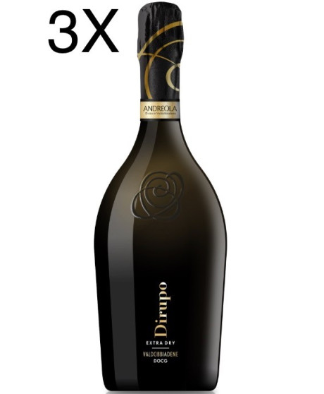 Andreola - Dirupo Extra Dry - Valdobbiadene Prosecco Superiore DOCG - 75cl Andreola - Dirupo Extra Dry - Valdobbiadene Prosecco Superiore DOCG - 75cl