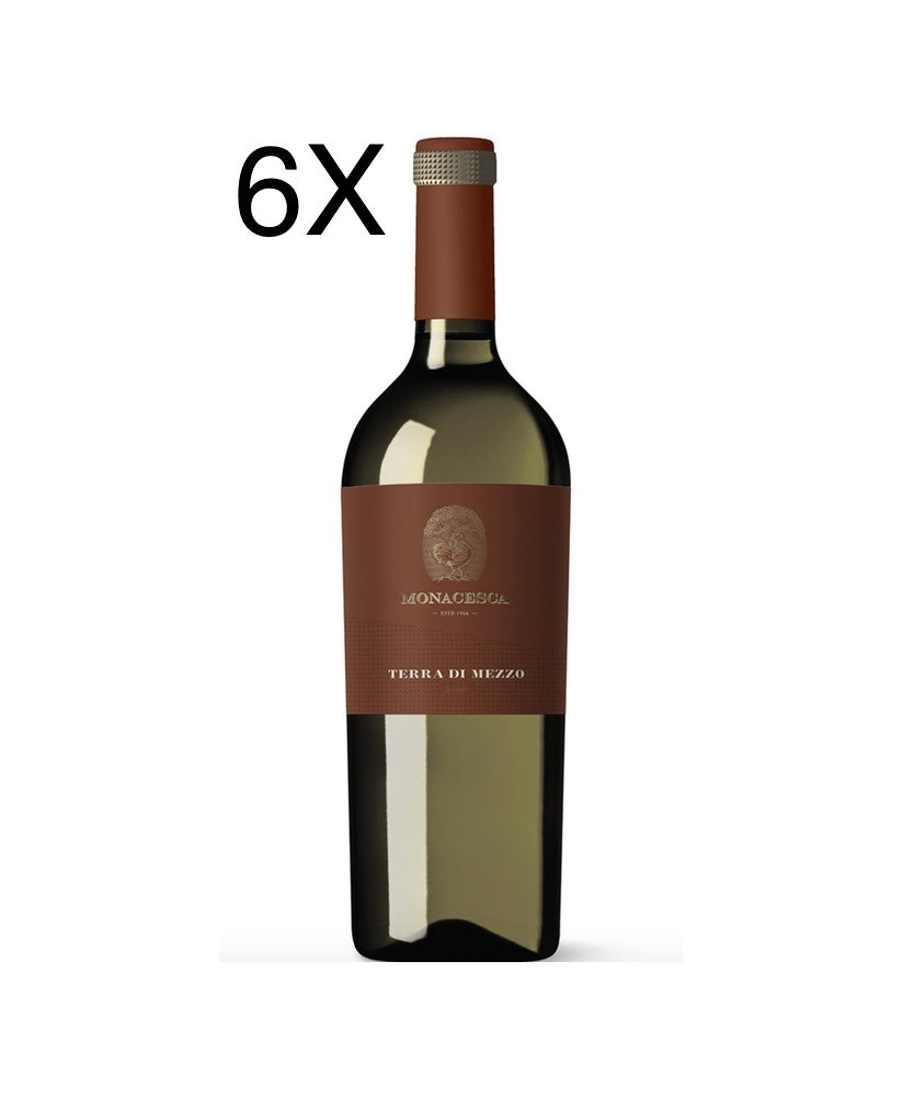 (3 BOTTIGLIE) Monacesca - Verdicchio di Matelica 2015 - Terra di Mezzo - DOC - 75cl