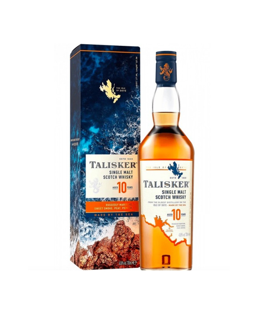 Talisker Whisky 10 anni - Vendita online Miglior prezzo Talisker - Shop online whisky scozzesi di qualità