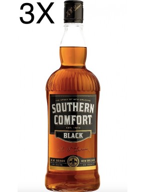(3 BOTTIGLIE) Southern Comfort Black - 1 Litro - 100cl