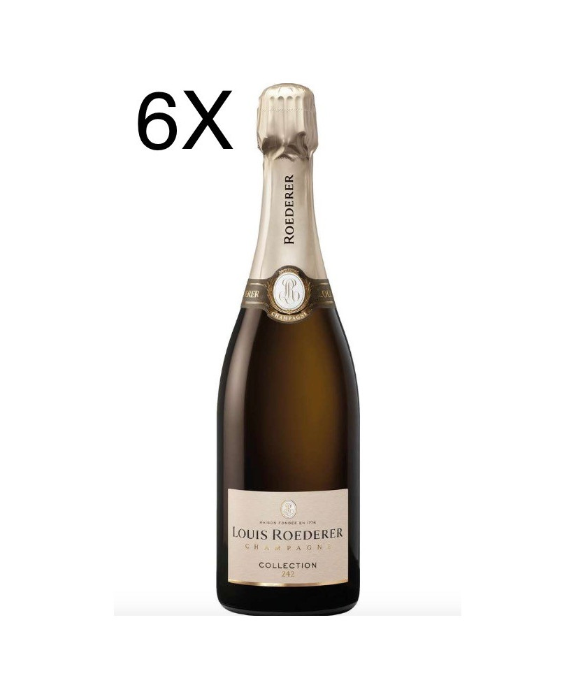 (6 BOTTIGLIE) Louis Roederer - Brut AOC - Collection 244 - Champagne - 75cl