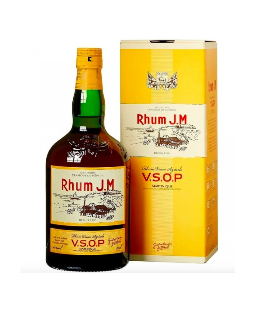 Rhum J.M VSOP - Rum Vieux Agricole Martinique - Astucciato - 70cl