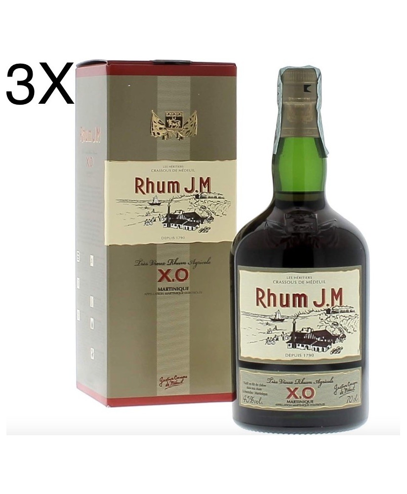 Rhum J.M XO - Très Vieux Rum Agricole Martinique - Gift Box - 70cl