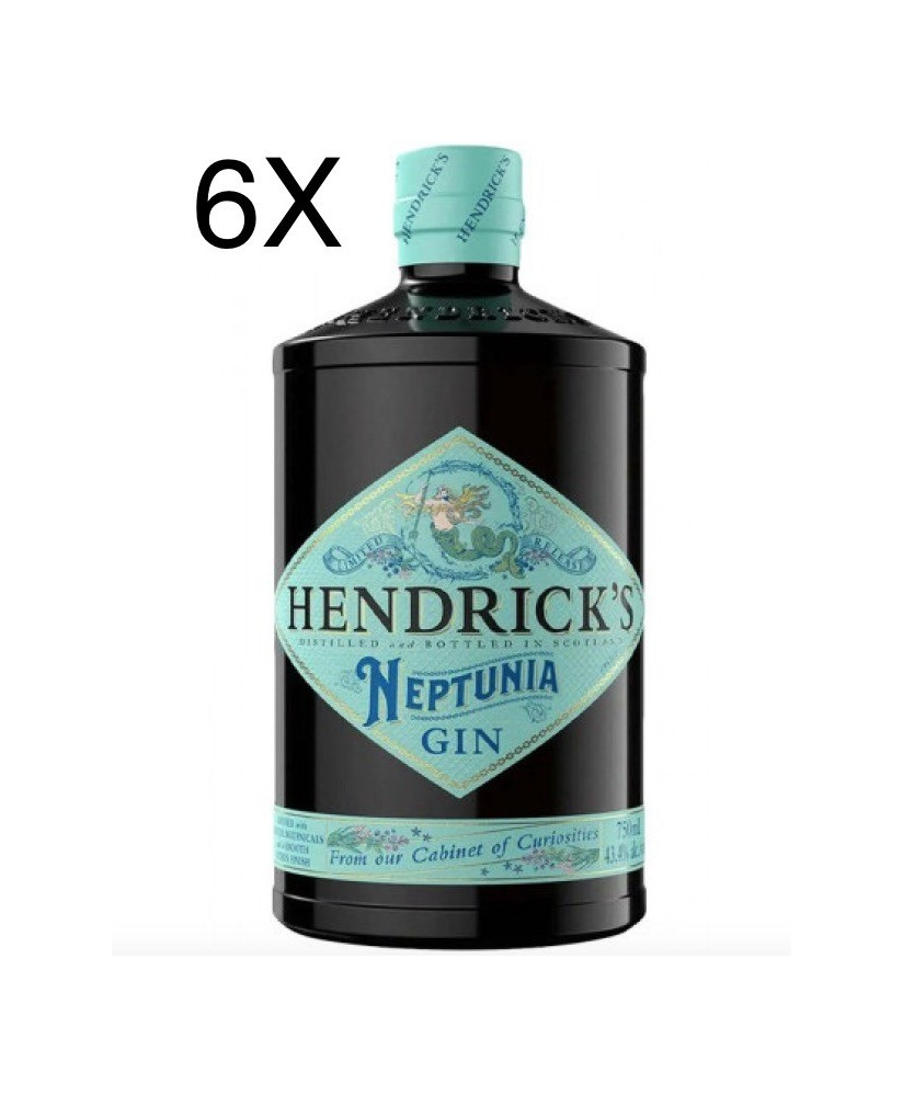 (3 BOTTIGLIE) William Grant & Sons - Gin Hendrick' s  Neptunia - Limited Release - 70cl