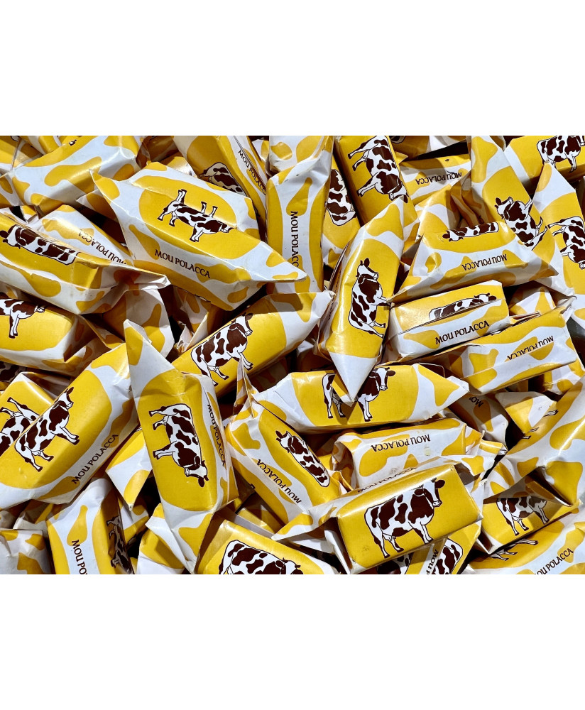 Vendita online caramelle Toffee Kuhbonbon Classiche al latte. Shop on line caramelle Mou Polacche morbide al latte. Miglior prez
