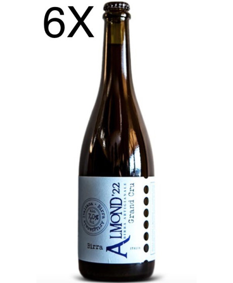 (3 BOTTIGLIE) Almond' 22 - Grand Cru - Birra Ambrata - 75cl (3 BOTTIGLIE) Almond' 22 - Grand Cru - Birra Ambrata - 75cl