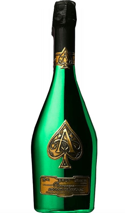 armand de brignac ace of spades green masters bottle brut