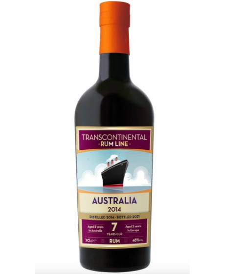 Transcontinental - Australia 2014 - 7 Y.O. - TCRL - Rum Line - 70cl - Gift Box