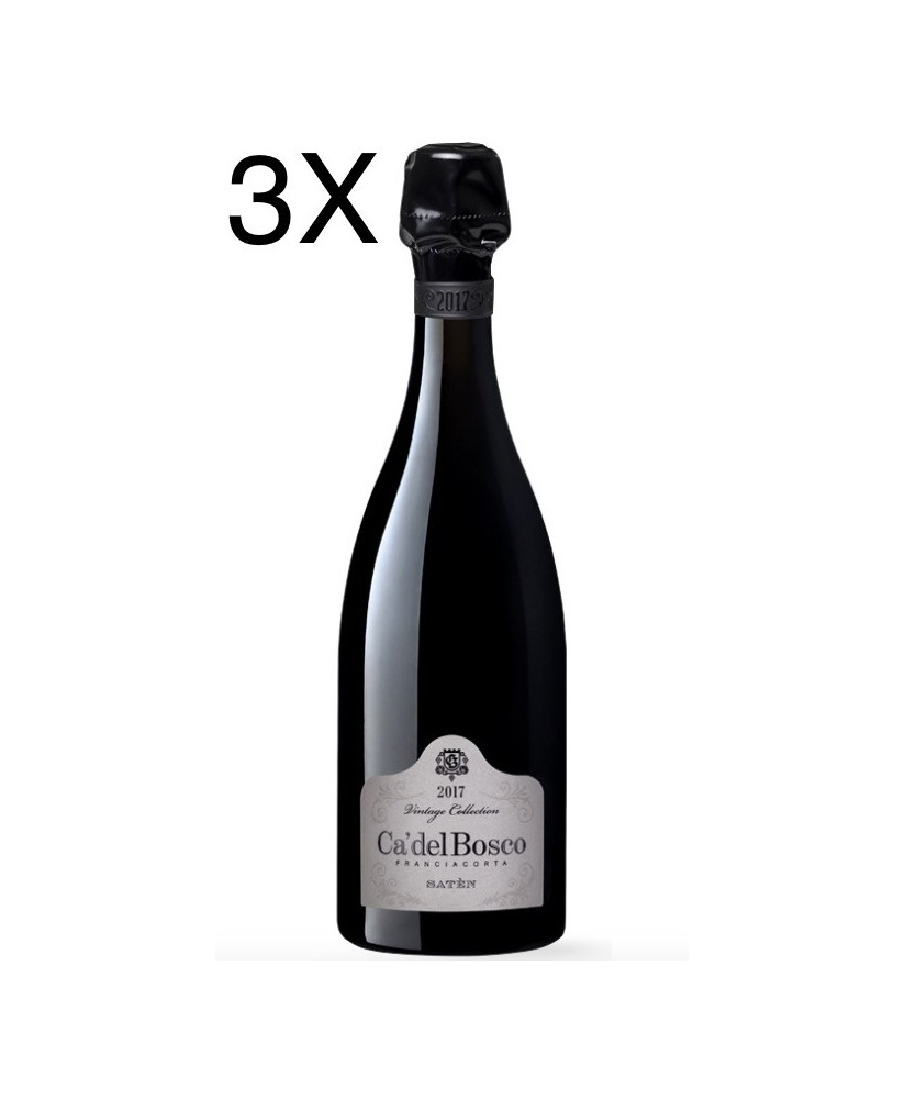 (3 BOTTLES) Ca' del Bosco - Franciacorta - Vintage Satèn 2019 - 75cl