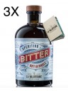 (3 BOTTLES) La Valdotaine - Bitter Artigianale - Aperitivo - 100cl - 1 Litro