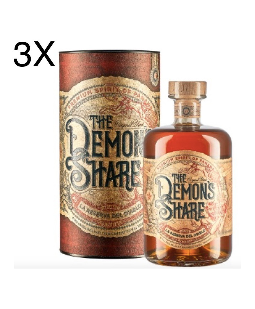 The Demon's Share Rum - La Reserva del Diablo - 6 Anni - Astucciato - 70cl