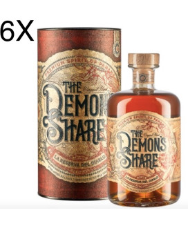 (3 BOTTLES) The Demon's Share Rum - La Reserva del Diablo - 6 Years - Gift Box - 70cl