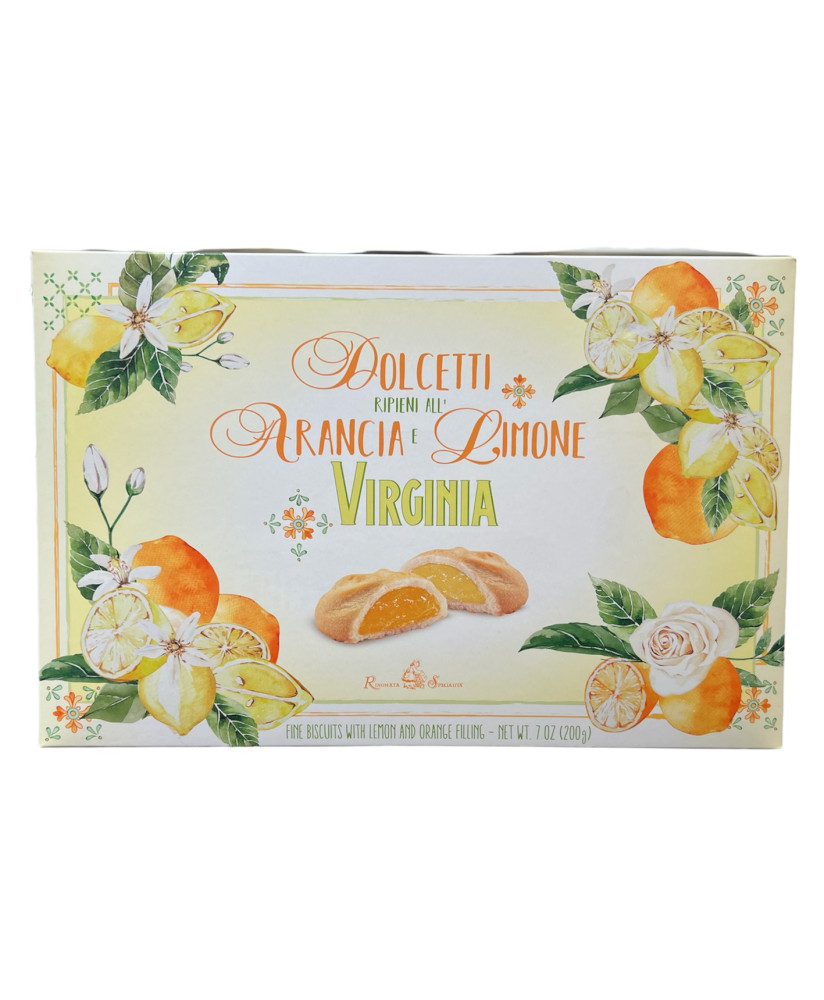 Virginia - Apricot and Raspberry Biscuits - Carton Box - 200g