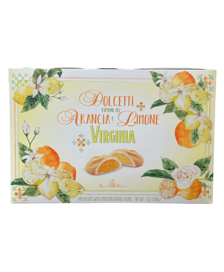 Virginia - Apricot and Raspberry Biscuits - Carton Box - 200g