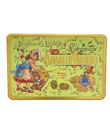 Virginia - Cofanetto Amaretti Colore Grande - 600g