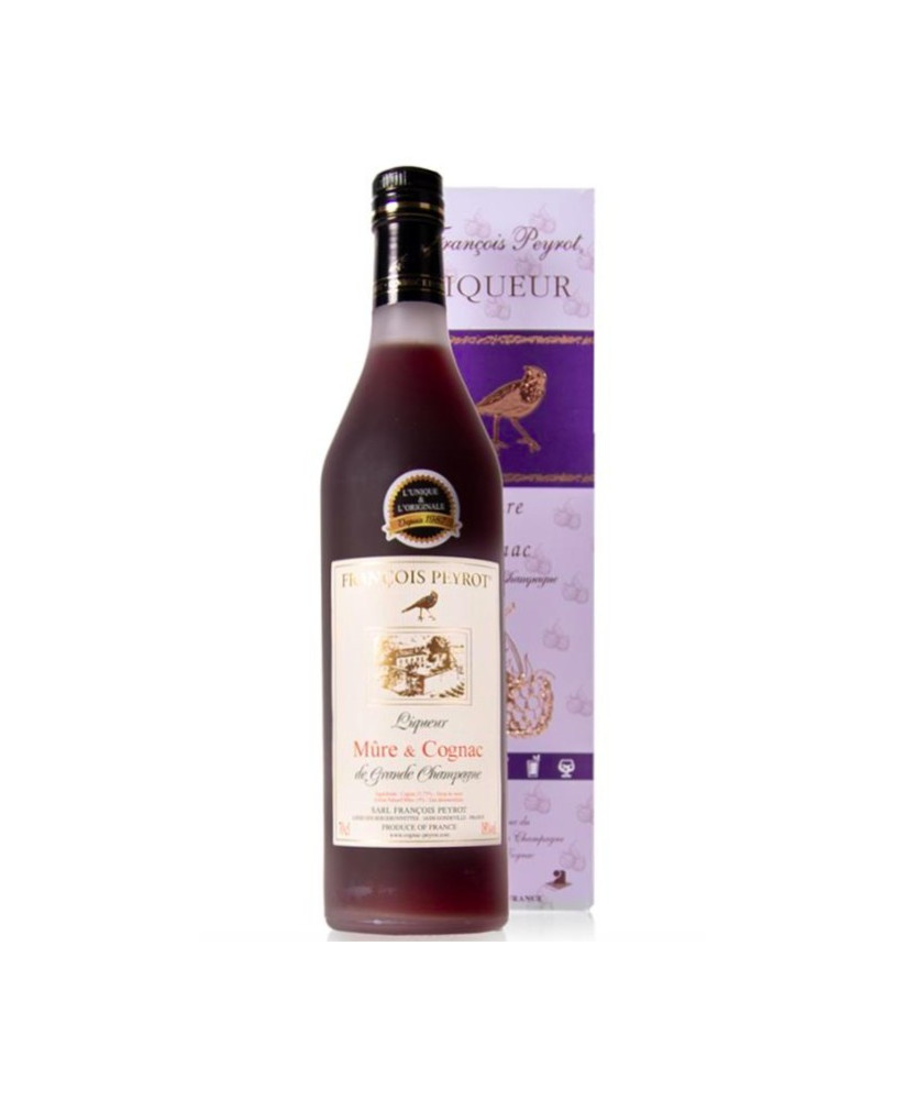 François Peyrot - Liqueur au Cognac Mure - Cognac alle More - Astucciato - 70cl