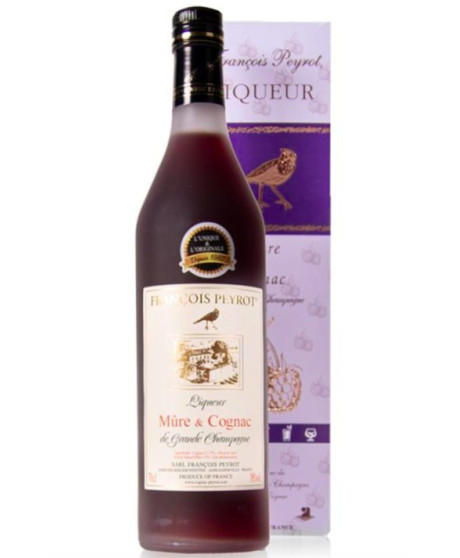 François Peyrot - Liqueur au Cognac Mure - Blackberry flavored - 70cl