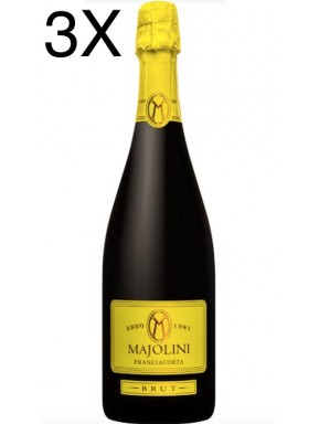 (3 BOTTLES) Majolini - Brut - Franciacorta DOCG - 75cl