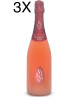 (3 BOTTIGLIE) Vezzoli - Rose&#039; Brut - Franciacorta DOCG - 75cl