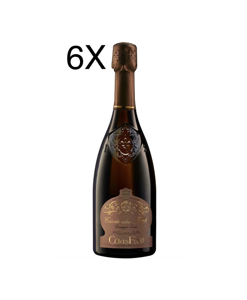 (3 BOTTIGLIE) Cà dei Frati - Cuvée dei Frati Dosaggio Zero - Metodo Classico - 75cl