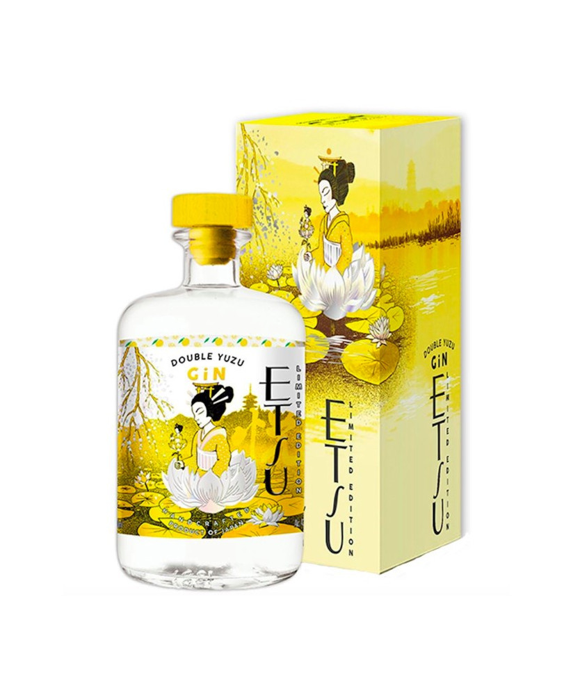 Gin Etsu - Double yuzu - Japanese Handcrafted Gin - Gift Box - 70cl