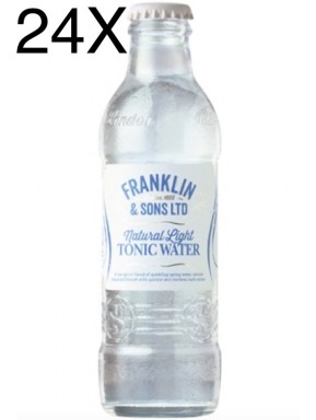 (12 BOTTIGLIE) Franklin - Light Tonic Water - Acqua Tonica - 20cl