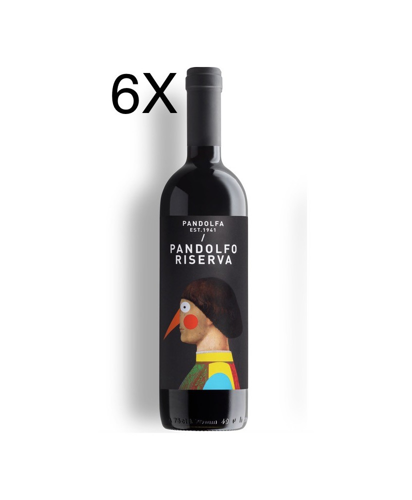 (3 BOTTLES) Pandolfa - Pandolfo Riserva 2018 - Sangiovese di Romagna Superiore Riserva DOC - 75cl