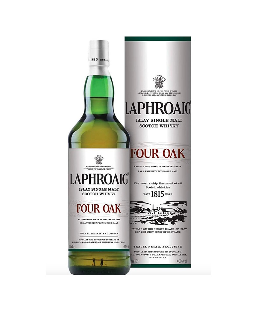 Laphroaig - Four Oak - Islay Single Malt Scotch Whisky - 100cl