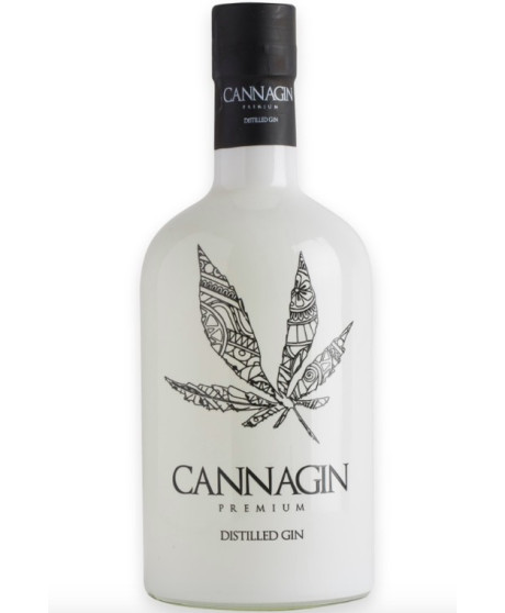 Cannagin - Premium distilled Gin - Cannabis Scent - 70cl