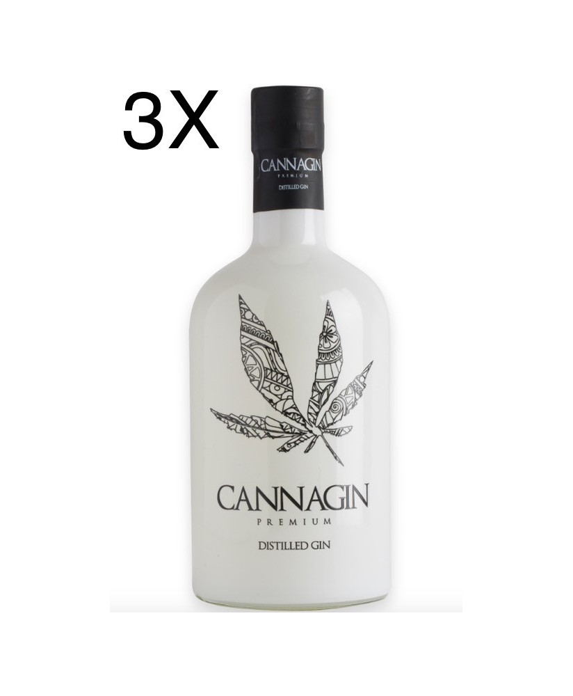 Cannagin - Premium distilled Gin - Cannabis Scent - 70cl