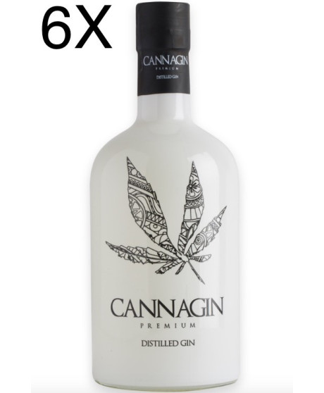 (3 BOTTLES) Cannagin - Premium distilled Gin - Cannabis Scent - 70cl (3 BOTTLES) Cannagin - Premium distilled Gin - Cannabis Scent - 70cl