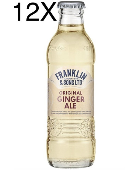 (12 BOTTIGLIE) Franklin - Original Ginger Ale - 20cl