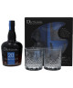 Rum Dictador - 20 Years + 2 Glass - Colombian Rum - 70cl