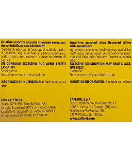 Caffarel - Gelatine Gocce di Sole - Senza Zucchero - 250g
