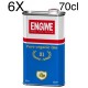 (3 BOTTLES) Gin Engine - Pure Organic Gin - 50cl
