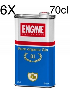(3 BOTTIGLIE) Gin Engine - Pure Organic Gin - 50cl